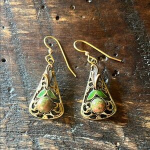 Silver Forest Filagree earrings